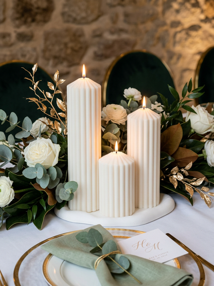 Athen | Handgegossene Kerzen zur Hochzeit