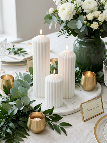 Athen | Handgegossene Kerzen zur Hochzeit
