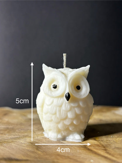 Eulen Kerze