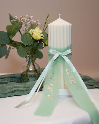 Hochzeitskerze Athen | personalisiert